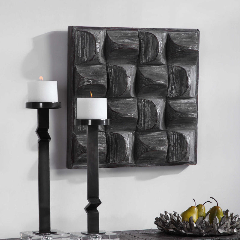 Uttermost Pickford wood wall decor featuring rustic, layered wooden panels with a natural finish for stylish wall decoration.