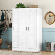 3 Door Shutter Wardrobe & Shelves - R&R Furniture Gallery (Fountain Valley, CA)