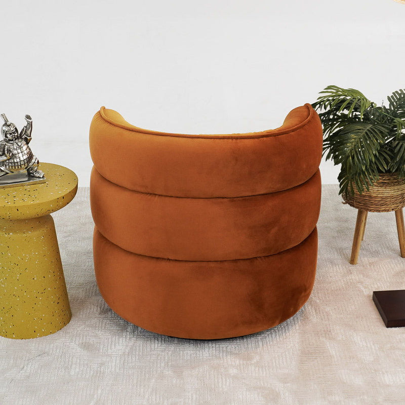 Walden - Stylish Swivel Chair - R&R Furniture Gallery (Fountain Valley, CA)