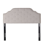Luella - Button Tufted Upholstered Headboard - R&R Furniture Gallery (Fountain Valley, CA)