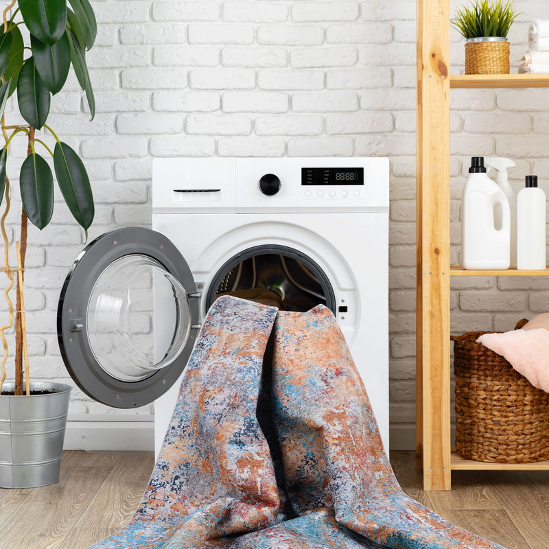 Maval - Machine Washable Area Rug - R&R Furniture Gallery (Fountain Valley, CA)