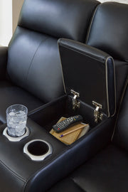 5Z-Comfort - Relaxation - Power Reclining Loveseat with Console / Adj Headrest - R&R Furniture Gallery (Fountain Valley, CA)