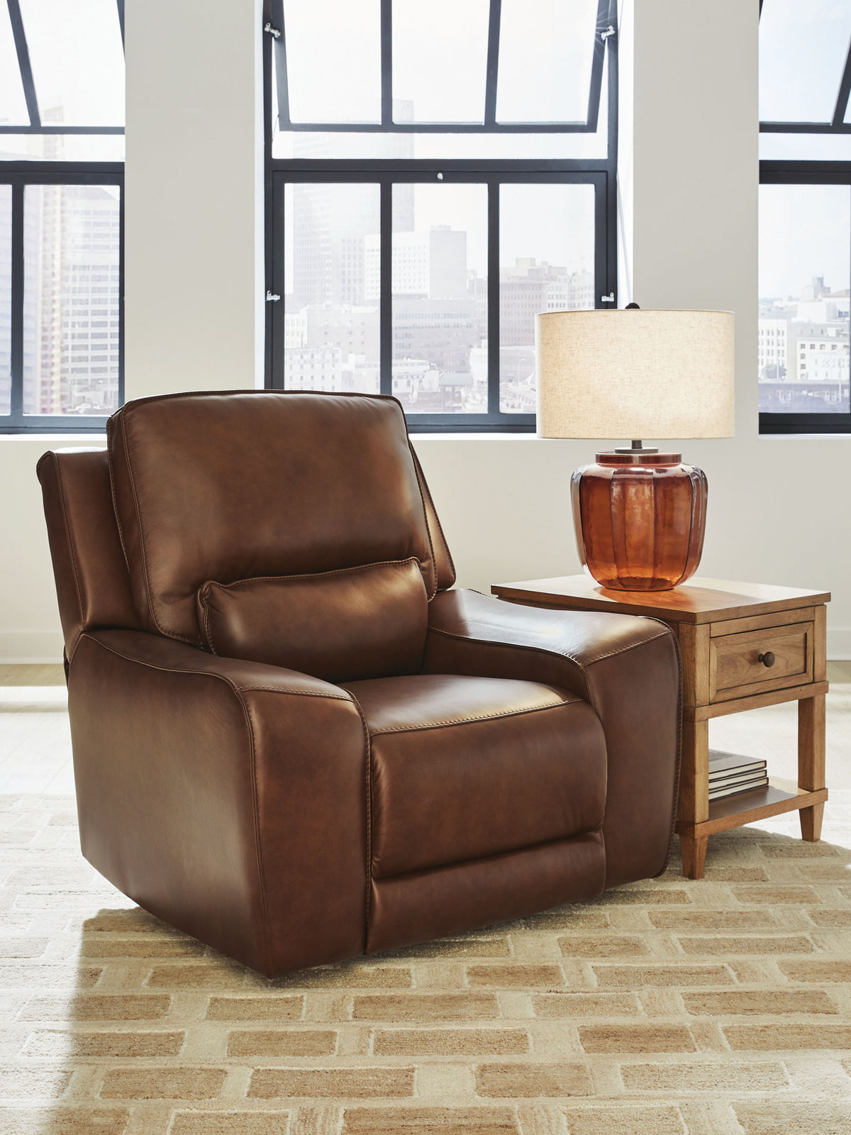 DeepWakes - Power Recliner With Adjustable Headrest - R&R Furniture Gallery (Fountain Valley, CA)