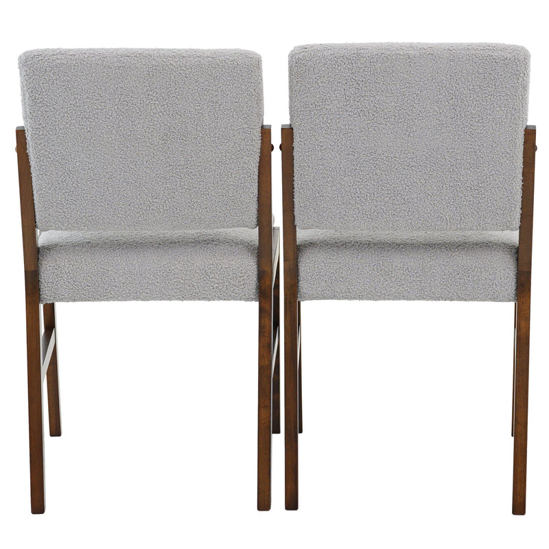 Caldwell - Dining Chair (Set of 2) - Light Gray - R&R Furniture Gallery (Fountain Valley, CA)
