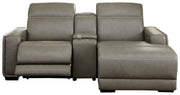 Correze - Power Reclining Sectional - R&R Furniture Gallery (Fountain Valley, CA)