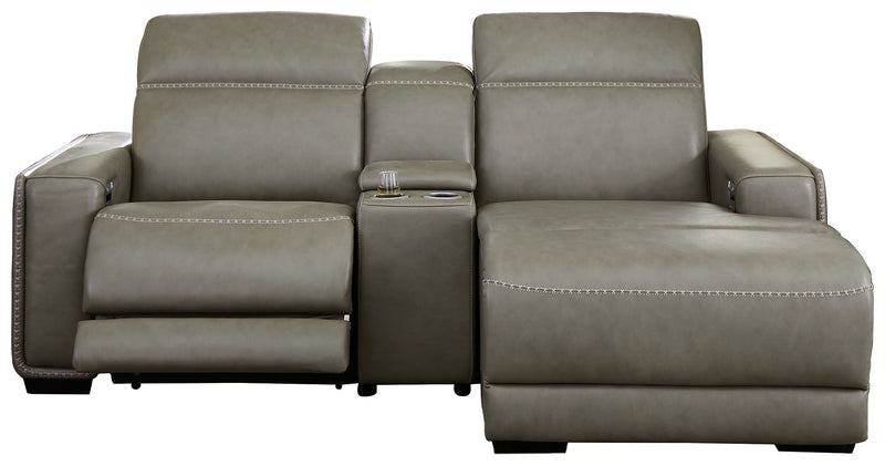 Correze - Power Reclining Sectional - R&R Furniture Gallery (Fountain Valley, CA)
