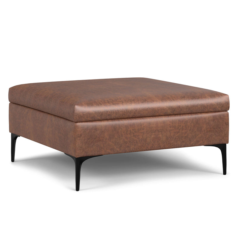 Rebecca - Multifunctional Coffee Table Storage Ottoman With Lift Up Lid - R&R Furniture Gallery (Fountain Valley, CA)