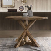 Wallace II - Dining Table - Weathered Oak - R&R Furniture Gallery (Fountain Valley, CA)