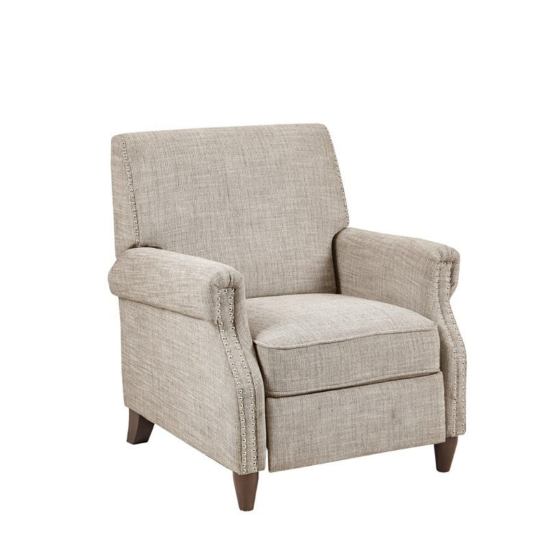 Julian - Push Back Recliner With Reclining Function - Sand - R&R Furniture Gallery (Fountain Valley, CA)