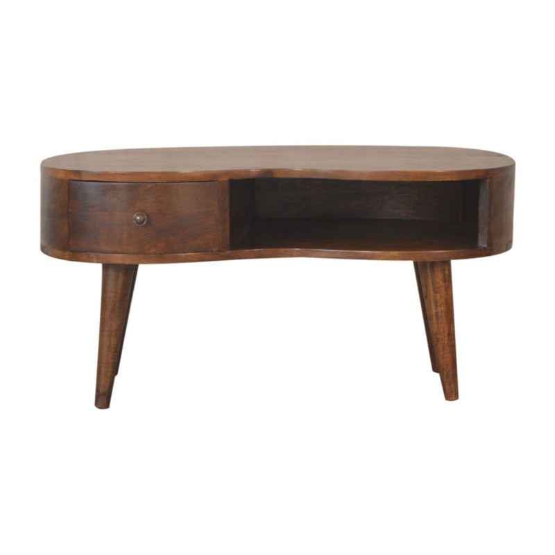 Wave Coffee Table With 1 Drawer - R&R Furniture Gallery (Fountain Valley, CA)