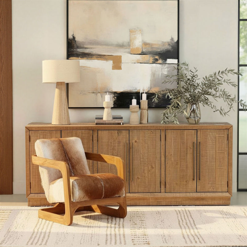 Bautista - Occasional Chair - Brown And Natural