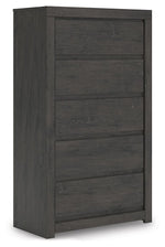 Fraluna - Five Drawer Chest - Charcoal - R&R Furniture Gallery (Fountain Valley, CA)