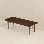 Mia - Bench - Dark Brown - R&R Furniture Gallery (Fountain Valley, CA)