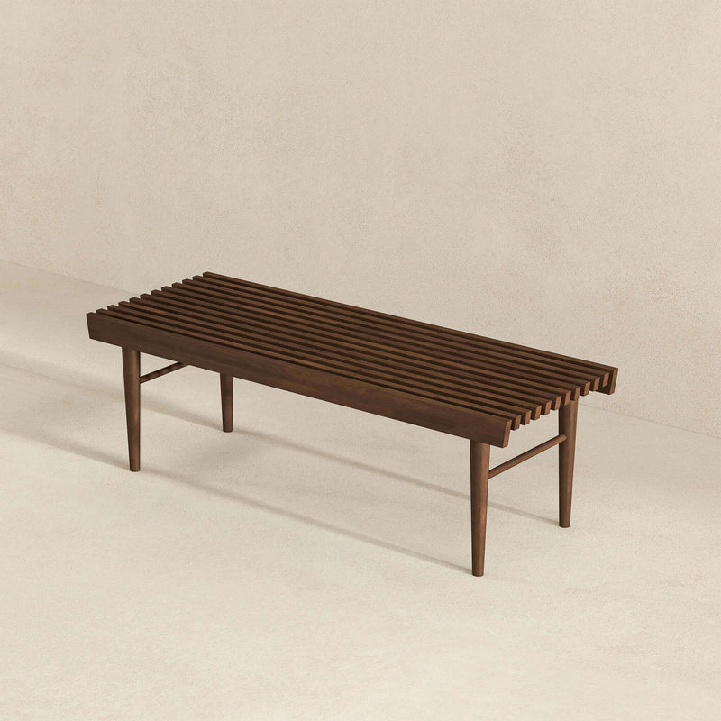 Mia - Bench - Dark Brown - R&R Furniture Gallery (Fountain Valley, CA)