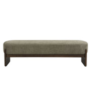 Noble House Loop Yarn Ottoman bench with plush, textured yarn design, versatile for living room or entryway decor.