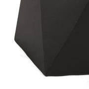 Noble House side table with geometric design, featuring a modern style and sleek construction, perfect for contemporary living spaces.
