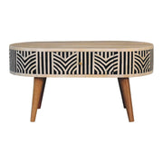Inlay - Edessa Bone Table - R&R Furniture Gallery (Fountain Valley, CA)