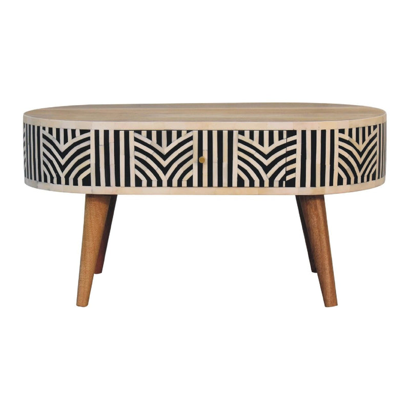 Inlay - Edessa Bone Table - R&R Furniture Gallery (Fountain Valley, CA)