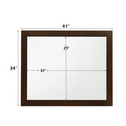 Oberreit - Mirror - Walnut - R&R Furniture Gallery (Fountain Valley, CA)