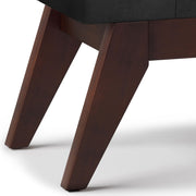 Draper - Upholstered Mid Century Tufted Ottoman Bench - R&R Furniture Gallery (Fountain Valley, CA)