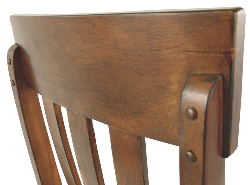 Ralene - Dining UPH Side Chair (Set of 2) - Medium Brown - R&R Furniture Gallery (Fountain Valley, CA)