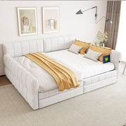 Upholstered Platform Bed With USB Charging - R&R Furniture Gallery (Fountain Valley, CA)