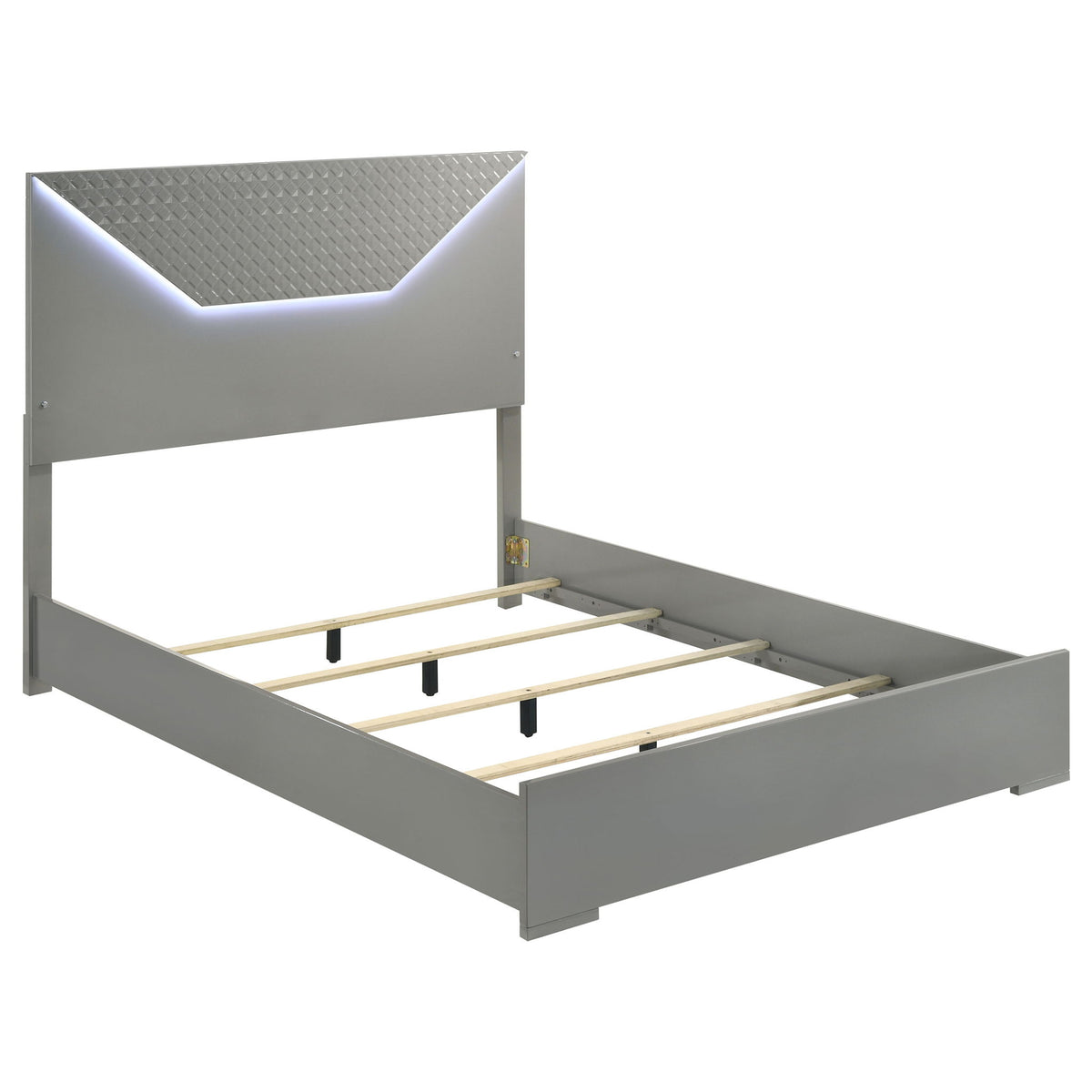 Pierce - Panel Bed LED Headboard