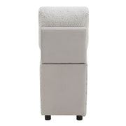 Tarrance - Modular Console With Wireless Charging & USB - Gray - R&R Furniture Gallery (Fountain Valley, CA)