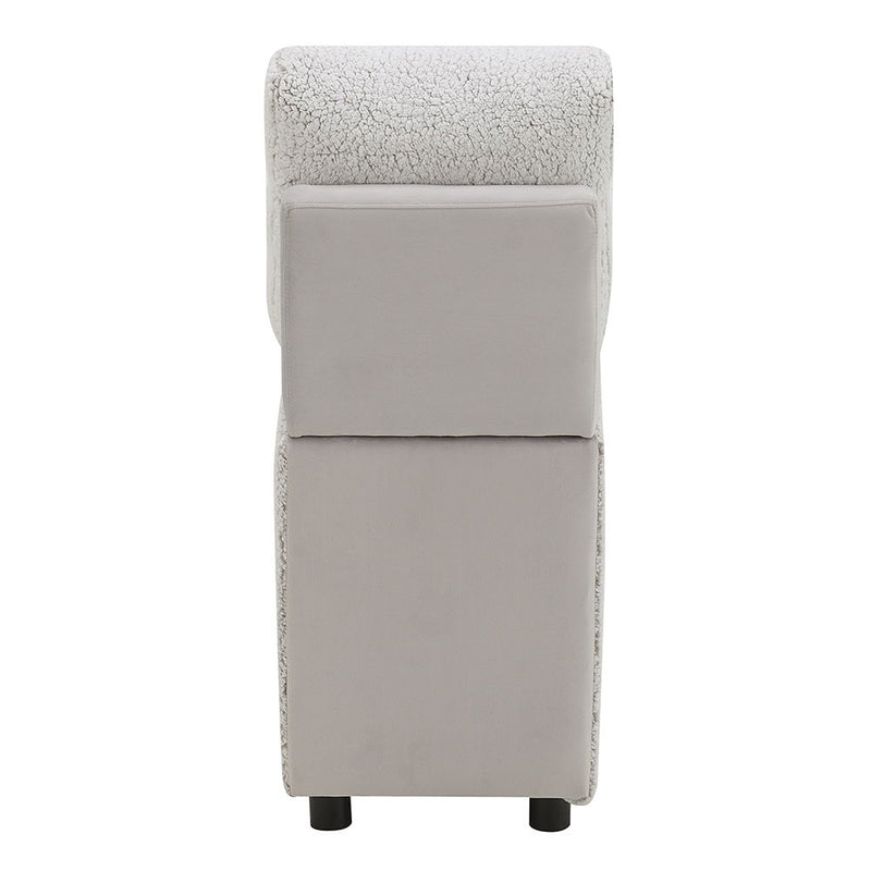 Tarrance - Modular Console With Wireless Charging & USB - Gray - R&R Furniture Gallery (Fountain Valley, CA)