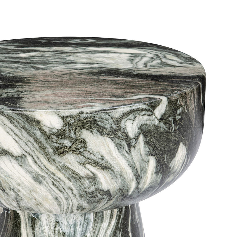 Merz - Outdoor Stool / Table - Green - R&R Furniture Gallery (Fountain Valley, CA)