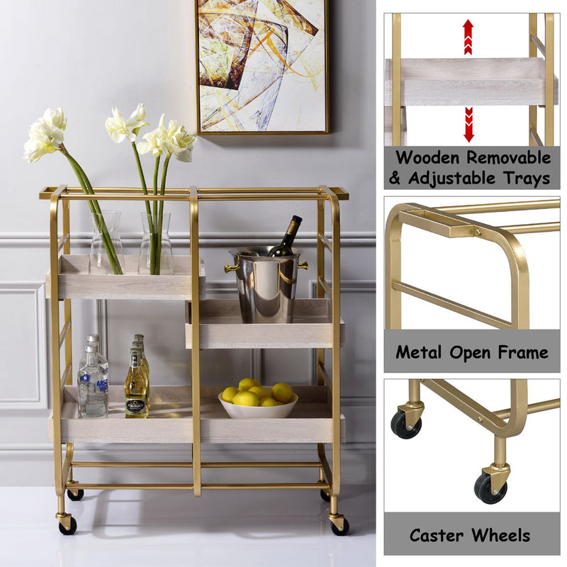 Vorrik - Serving Cart - R&R Furniture Gallery (Fountain Valley, CA)