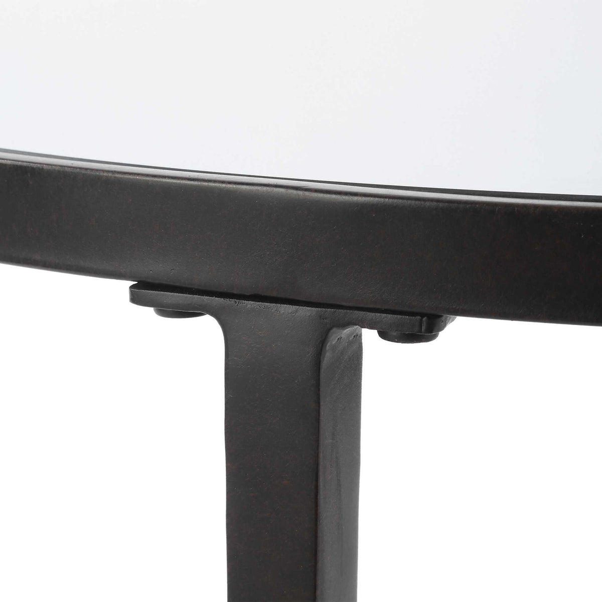 Accent End Table - Satin Black