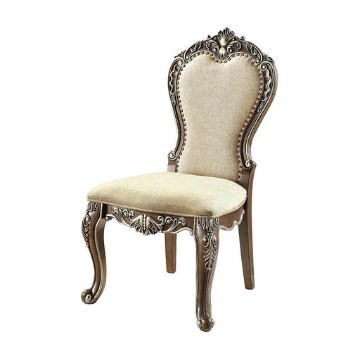 Latisha - Side Chair (Set of 2) - Antique Oak - R&R Furniture Gallery (Fountain Valley, CA)