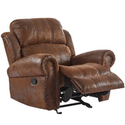 Wide Standard Manual Glider Recliner - R&R Furniture Gallery (Fountain Valley, CA)