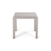 Cape Coral - Contemporary Side Table With Frosted Glass Top - R&R Furniture Gallery (Fountain Valley, CA)