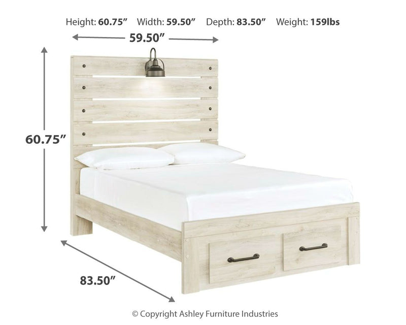Signature Design by Ashley Cambeck youth bedroom set with 8-piece furniture including bed, dresser, and nightstand in a modern style.