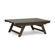 Outdoor Acacia Wood Coffee Table With Open Slat Design - R&R Furniture Gallery (Fountain Valley, CA)