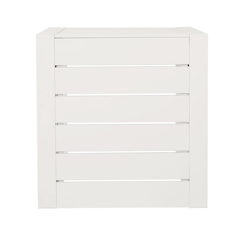Aluminum Outdoor C - Shaped Side Table For Patio - R&R Furniture Gallery (Fountain Valley, CA)