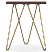 Patrice - Handcrafted Metal And Wood Accent Table - R&R Furniture Gallery (Fountain Valley, CA)