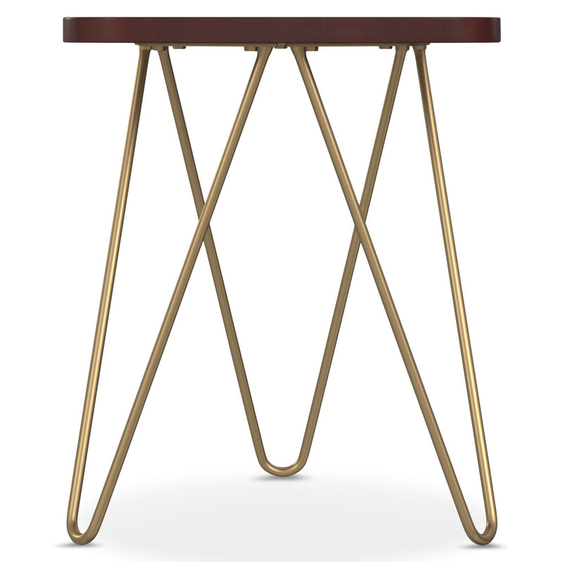 Patrice - Handcrafted Metal And Wood Accent Table - R&R Furniture Gallery (Fountain Valley, CA)