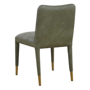 Set of two Conifer dining chairs by Uttermost with wooden legs and upholstered seats, showcasing elegant, modern design.