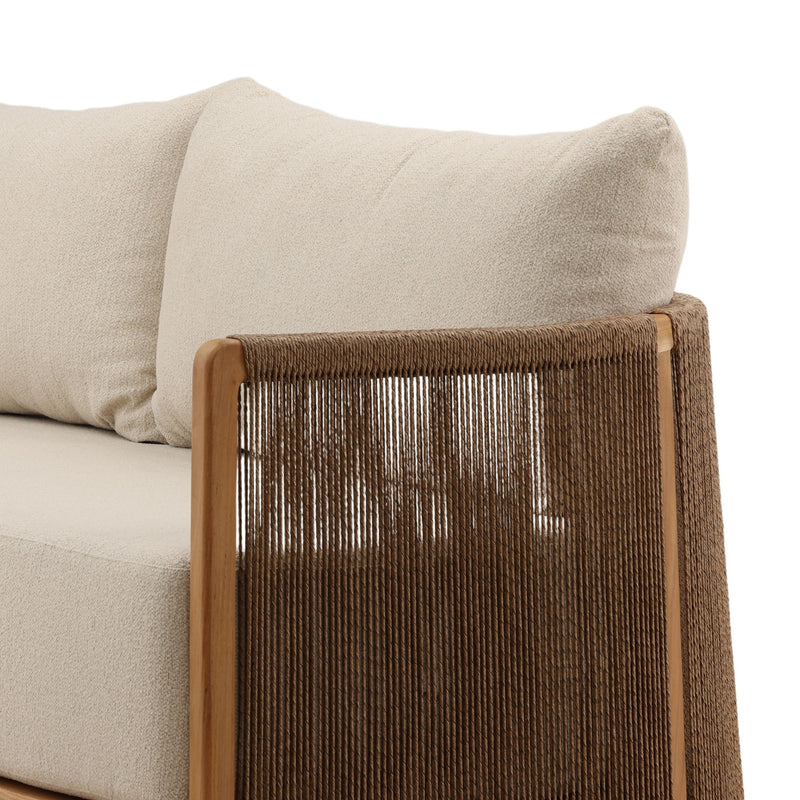 Zosia - Outdoor Sofa - Sand And Natural