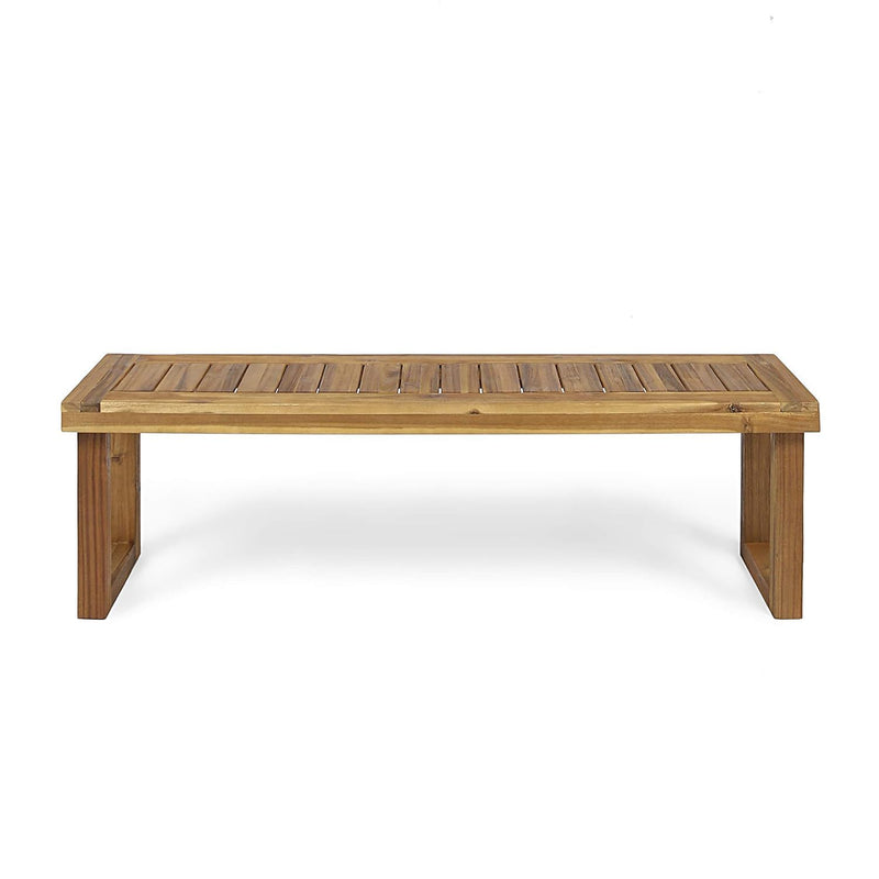 Outdoor Dining Set - Sandblast Natural Finish - R&R Furniture Gallery (Fountain Valley, CA)
