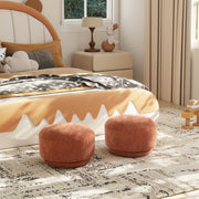 Fuji - Mushroom Footstool Ottoman - R&R Furniture Gallery (Fountain Valley, CA)