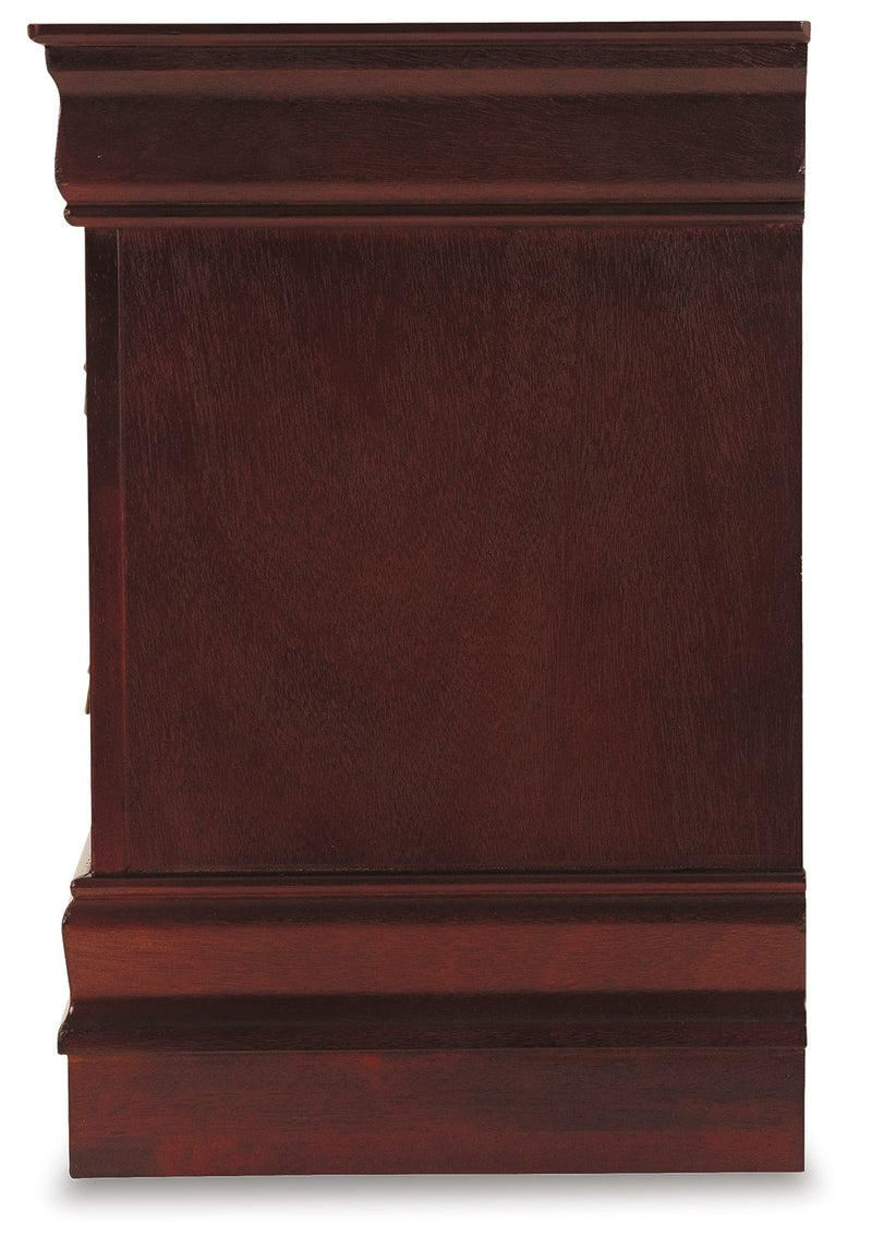 Alisdair - Two Drawer Night Stand - Reddish Brown - R&R Furniture Gallery (Fountain Valley, CA)