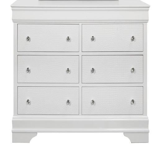 Shaker - Crocodile Metallic Dresser - R&R Furniture Gallery (Fountain Valley, CA)
