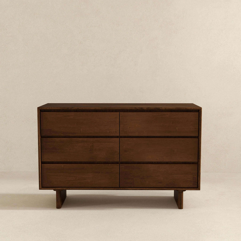 Dubrovnik - Dresser With 6 Drawers - Brown - R&R Furniture Gallery (Fountain Valley, CA)