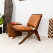Colin - Lounge Chair - Brown / Tan - R&R Furniture Gallery (Fountain Valley, CA)