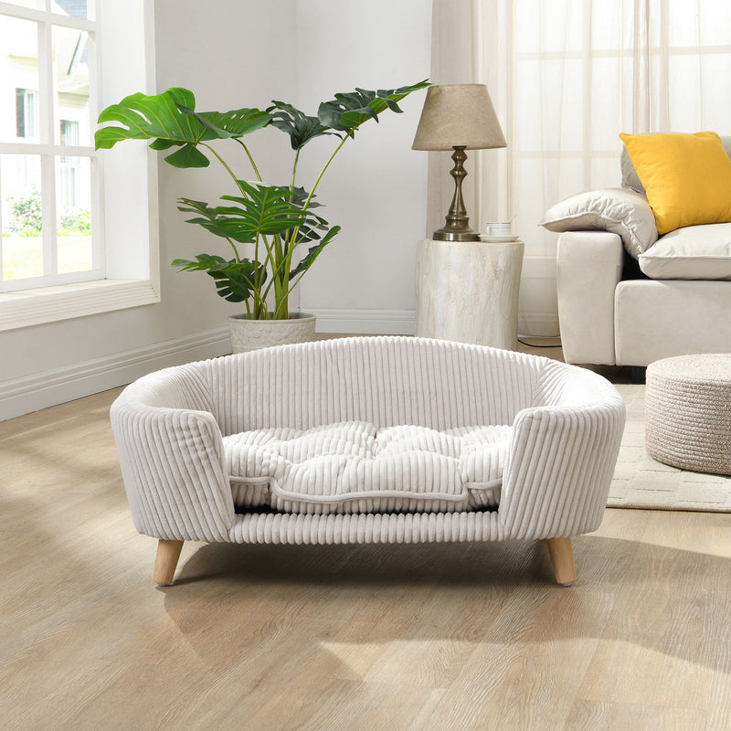 Elevated - Dog Bed Frame For Small Dog, Pet Couch Bed With Legs And Supportive Foam, Easy Assembly - R&R Furniture Gallery (Fountain Valley, CA)
