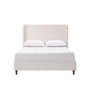 Harper - Tall Headboard Upholstered Bed / High Headboard / Elegant Simplicity / No Box Spring Needed - R&R Furniture Gallery (Fountain Valley, CA)